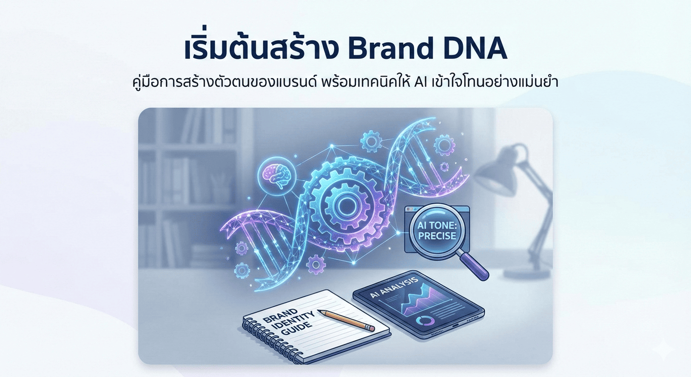 เริ่มต้นสร้าง Brand DNA